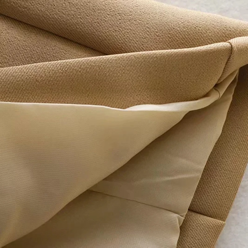 Fashion Za 2019 Women Khaki Casual Spring Autumn Jacket Female Elegant Adjustable Waist With Belt Long Sleeve casaco feminino