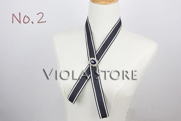 Белый многоцелевой ювелирный галстук-бабочка, регулируемый съемный воротник, аксессуар для рубашек, женский подарок, вечерние, на каждый день