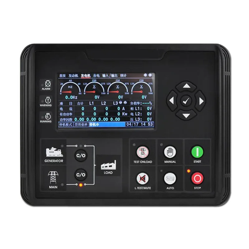 Генераторная установка DC70D DC72D DC70DR DC72DR 4 3 дюйма ЖК дисплей контроллер для