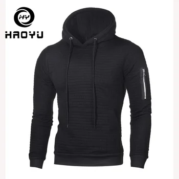 

Mens Sweatshirts New Fashion Hip Hop Streetwear Long Sleeve Hoodies Men Side Zipper Pullover 4 Colors S-4XL Active Hoodies