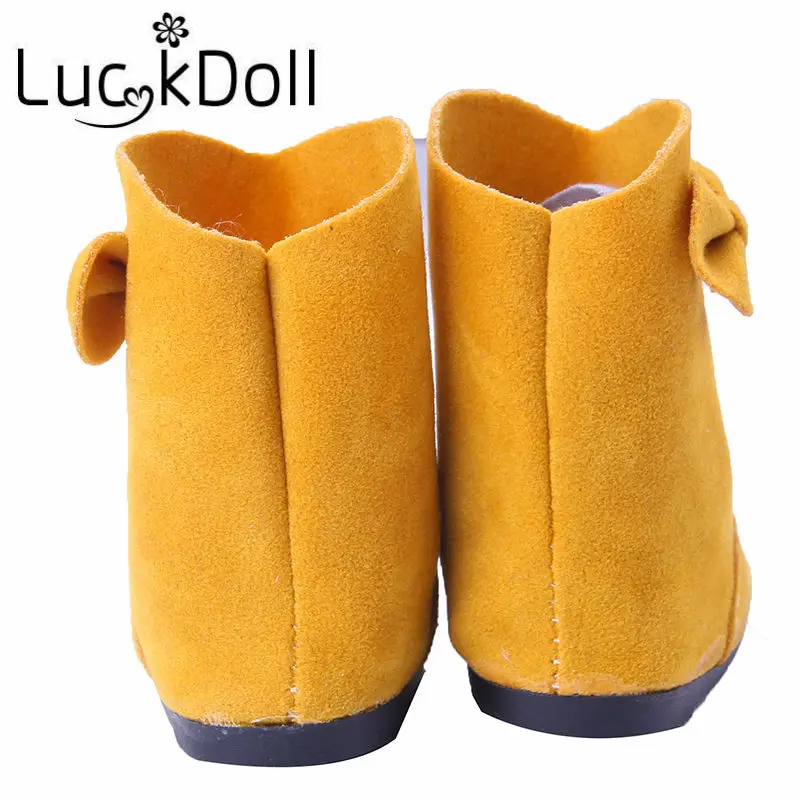 LUCKDOLL 4 цвета мини игрушка обувь подходит 18 дюймов американский и 43 см аксессуары для кукол, игрушки для девочек, поколение, подарок на день рождения