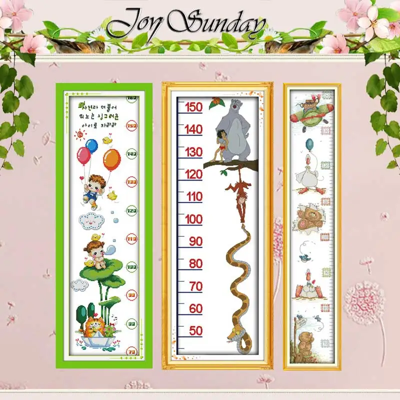 Buy Height Chart Table counted Cross Stitch 11CT 14CT