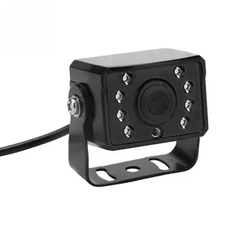 

24V 8 IR LED Night Vision HD Waterproof Camera Car Rear View Reverse Backup Security Cam Black Color Car Accessories New