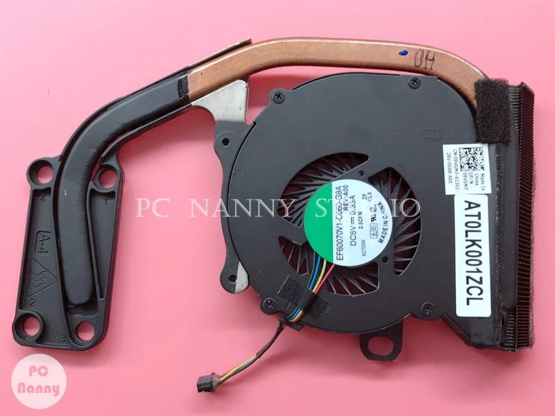 QUETTERLEE Replacement New Laptop CPU Cooling Fan For Dell Latitude E6330 EF60070V1-C060-G9A DC5V 9VGM7 CN-09VGM7 Cooling FAN