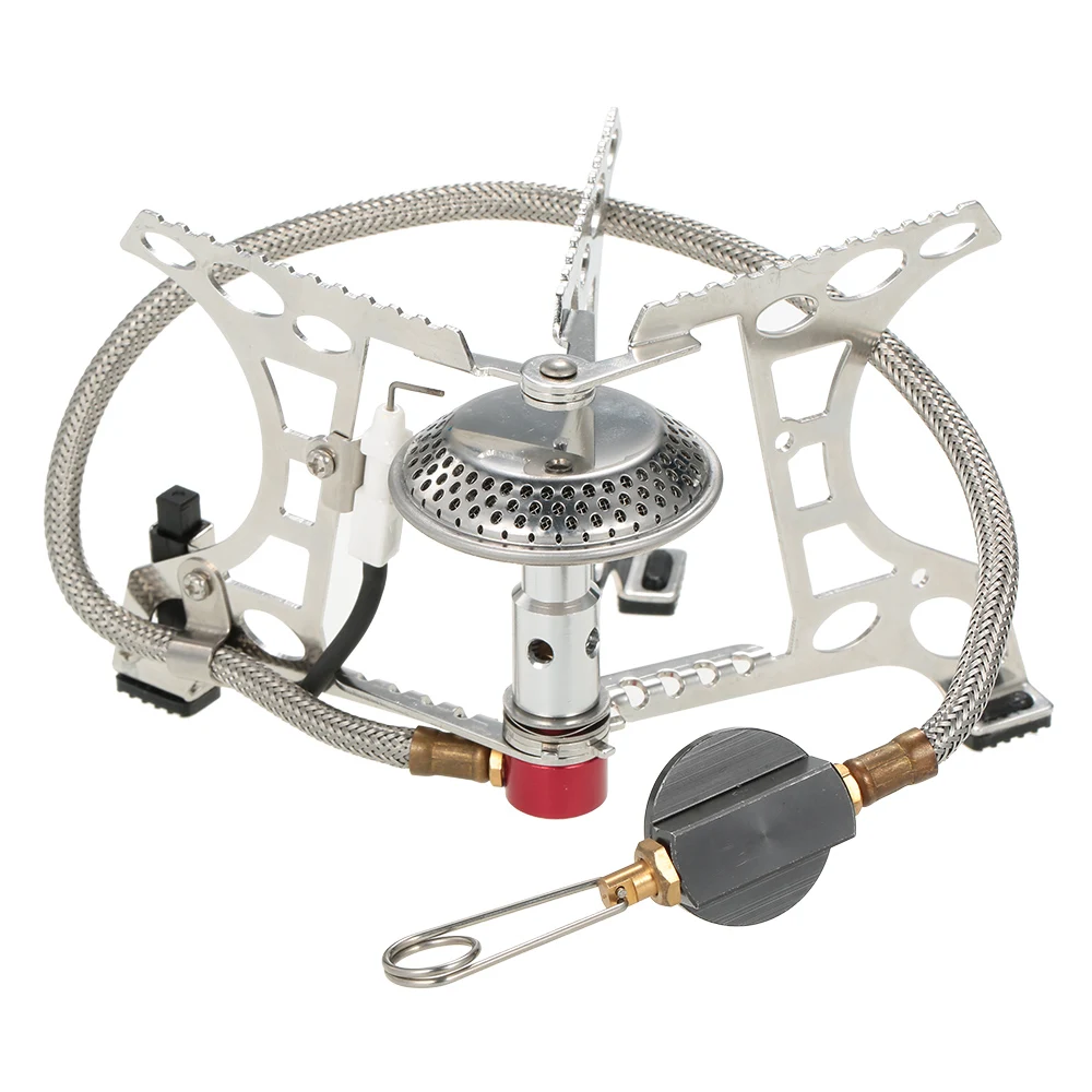 OUT D Potable Outdoor Camping Stove Gas Stove Hiking Trekking Picnic