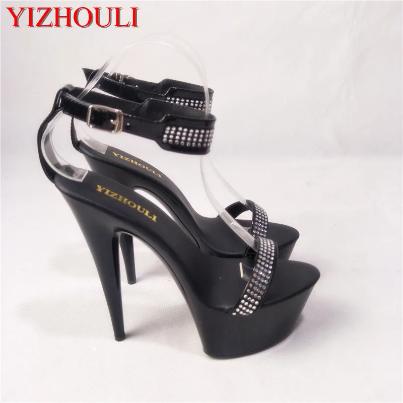 

New high heels 15cm Roman shoes, 5cm super night shoes, fancy women's Dance Shoes