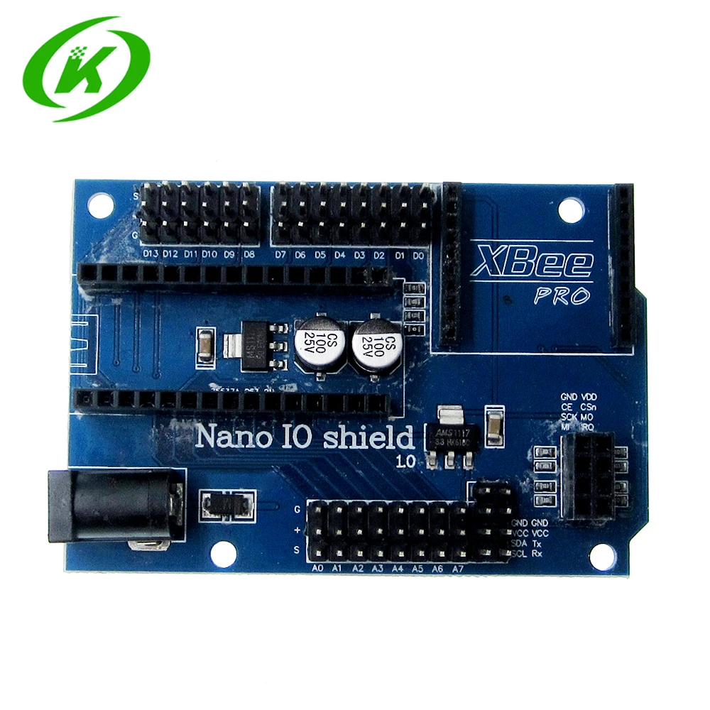 Плата расширения Nano 328P IO с беспроводным датчиком для гнезда XBEE И NRF24L01 комплекта