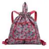 Женские водонепроницаемые нейлоновые рюкзаки с цветочным принтом в этническом стиле, Большой Вместительный женский рюкзак от кражи, Прямая поставка - Цвет: f