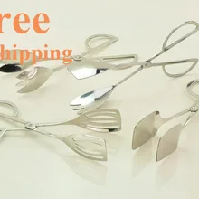 4 шт. из Нержавеющая сталь Еда клип set/стол клип/многофункциональное мясо клип/Принадлежности для шашлыков Тонг