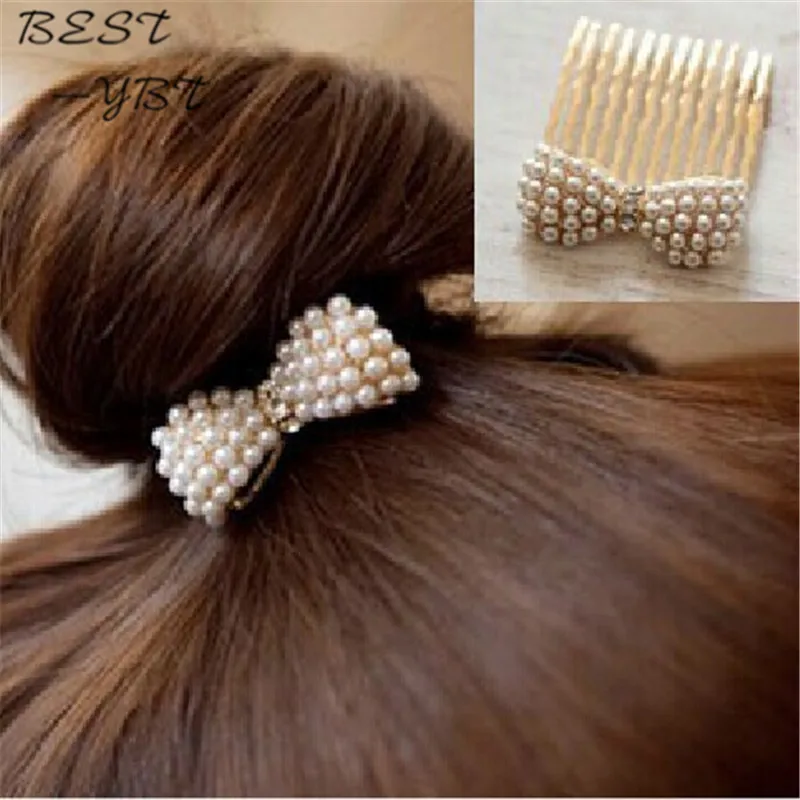 Chic Hair Clips Sweety Bow Hair Jewelry Spanish Women Hair Accessories