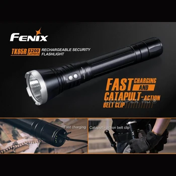 

3200 Lumens FENIX TK65R Cree XHP70 LED USB Fast Charging High-performance Flashlight with 5000mAh Li-ion Battery