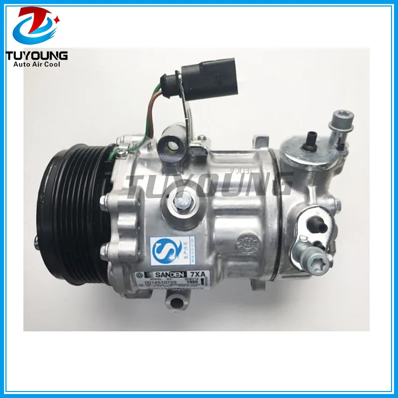 

6V12 14339N Auto ac compressor for VOLKSWAGEN POLO SKODA RAPID 6RF820803B 6RF820803A 6RD820803D SD1917 1950