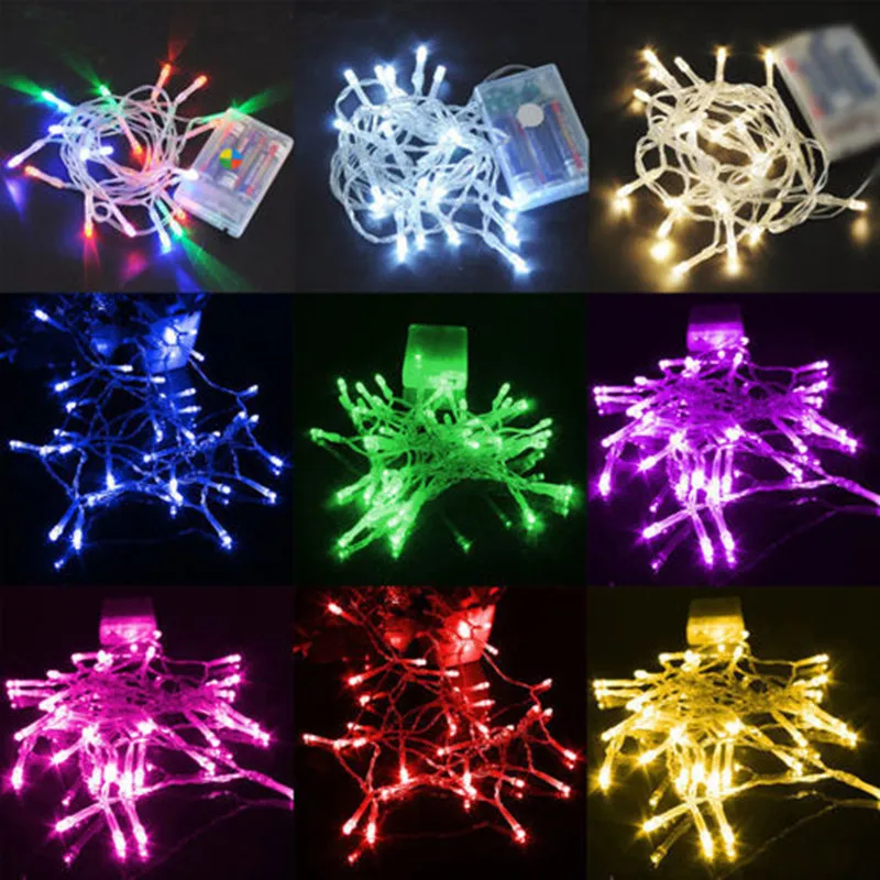 Светодиодная гирлянда на батарейках AA 3 м 30 светодиодов|fairy lights|led fairy lightsfairy light string