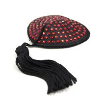 Женские накладки на грудь с лепестками и кисточками, силиконовые накладки на грудь, аксессуары для сексуального белья, молочная паста, бюстгальтер на соски, покрытие на соски, секс-игрушка