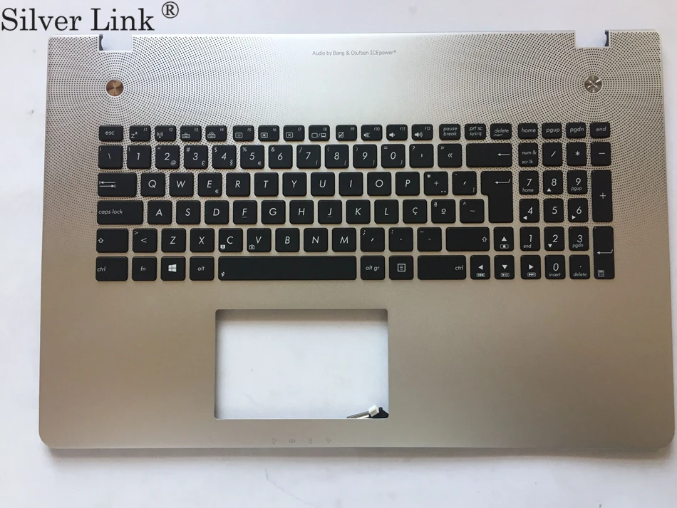 

PO Portual keyboard for ASUS N76 76VB N76VJ N76VM N76VZ Silver With backlit keyboard PO Layout