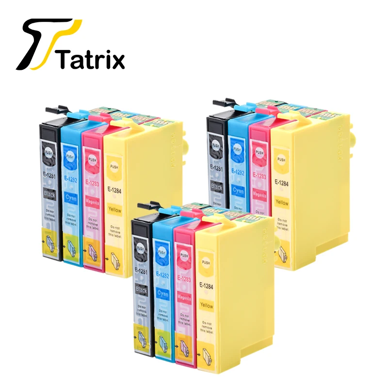 T1281 T1282  T1283 T1284 compatible  ink cartridge for SX & BX printers Fox 