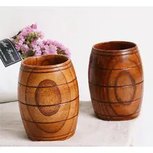 Форма ствола в скандинавском стиле, деревянная чашка для пива, воды, чая, питья, высокое качество, винтажная деревянная чашка ручной работы, кружки, Прямая поставка