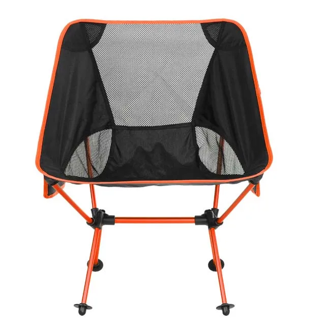 5 цветов, Легкий стул для рыбалки, профессиональный складной стул для кемпинга, переносное кресло для рыбалки, для пикника, пляжа, вечерние - Цвет: Orange