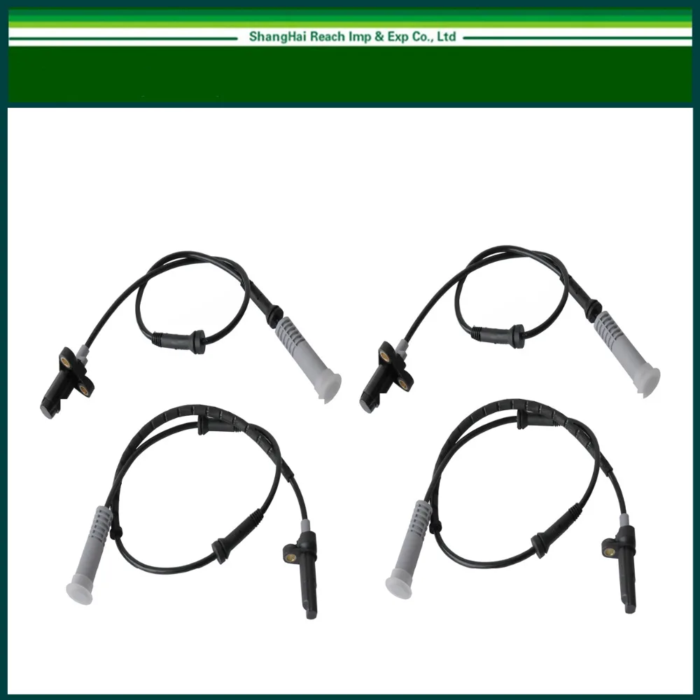 e2c ABS Wheel Speed Sensor set for BMW E39 528i 540i 1997 1998 Front & Rear Left & Right 4 PCS