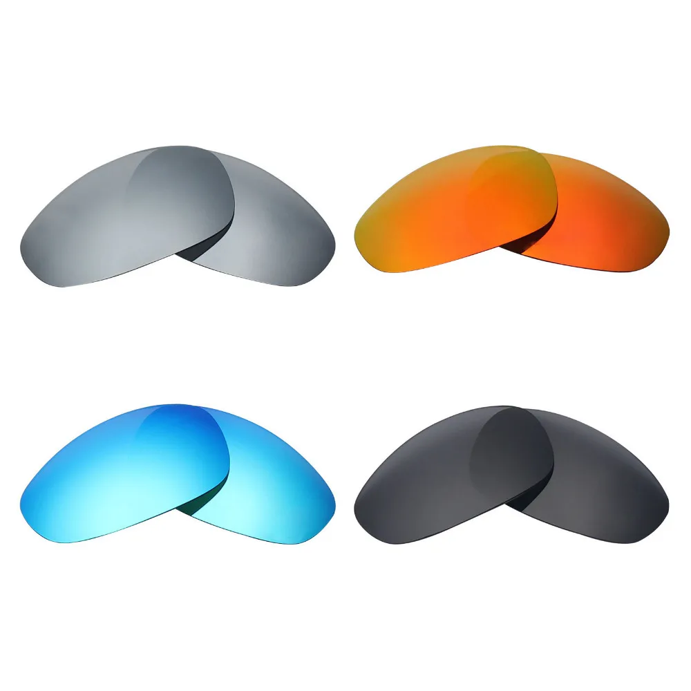 4 Pairs Snark Polarized Replacement Lenses For Oakley Juliet Sunglasses