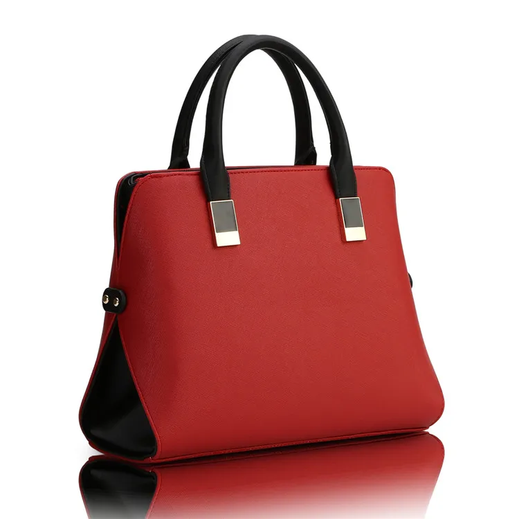 Burminsa корейский стиль оболочки женские сумки Unqiue дизайн женские сумки на плечо высокое качество женские сумки через плечо - Цвет: Red