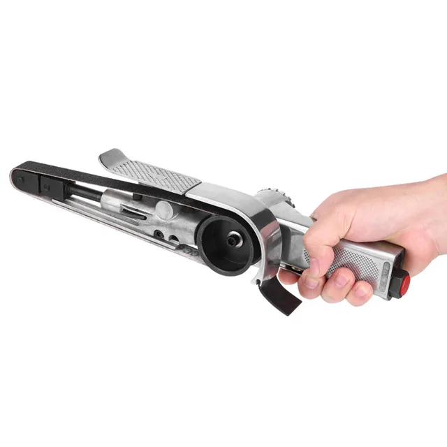 15000RPM 20mm Pneumatic Air Belt Sander Polisher Grinding Machine Tool