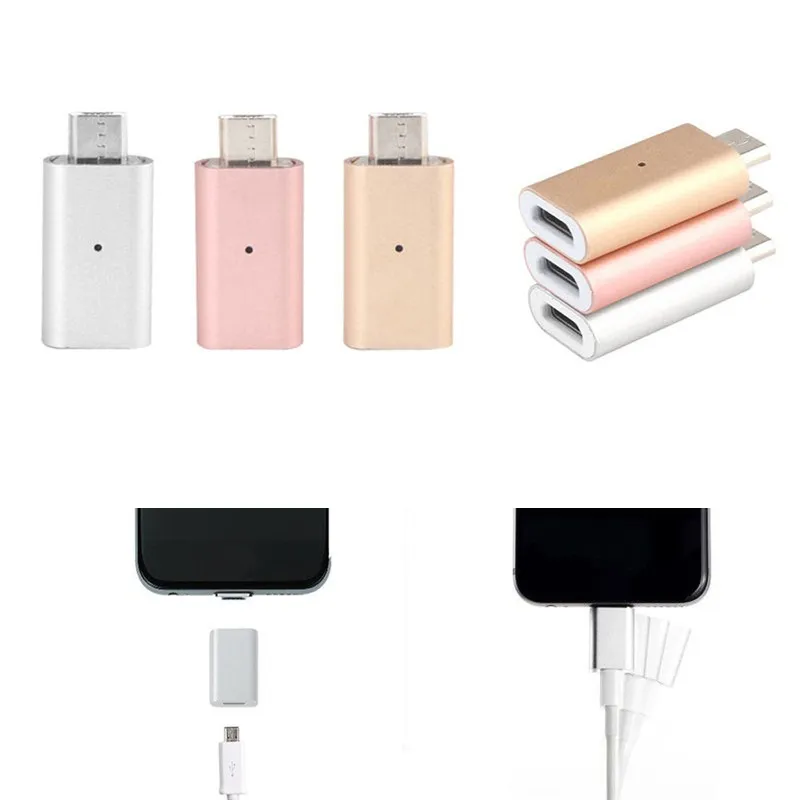 Magnetic Adapter Cable Metal Plug Micro USB Charging Cable Wire For Samsung XiaoMi HUAWEI LG Lenovo Asus HTC Android Phone (2)