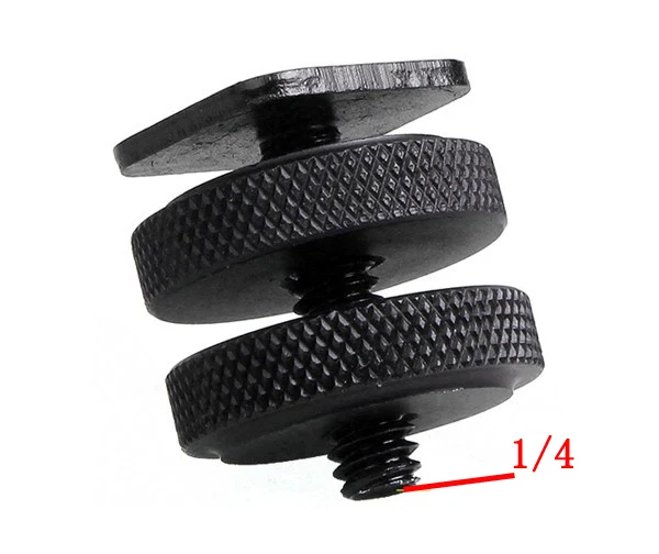 10pcs-lot-1-4-Tripod-Mount-Screw-with-Double-Layer-to-Flash-Hot-Shoe-Adapter-Holder.jpg_.webp_640x640