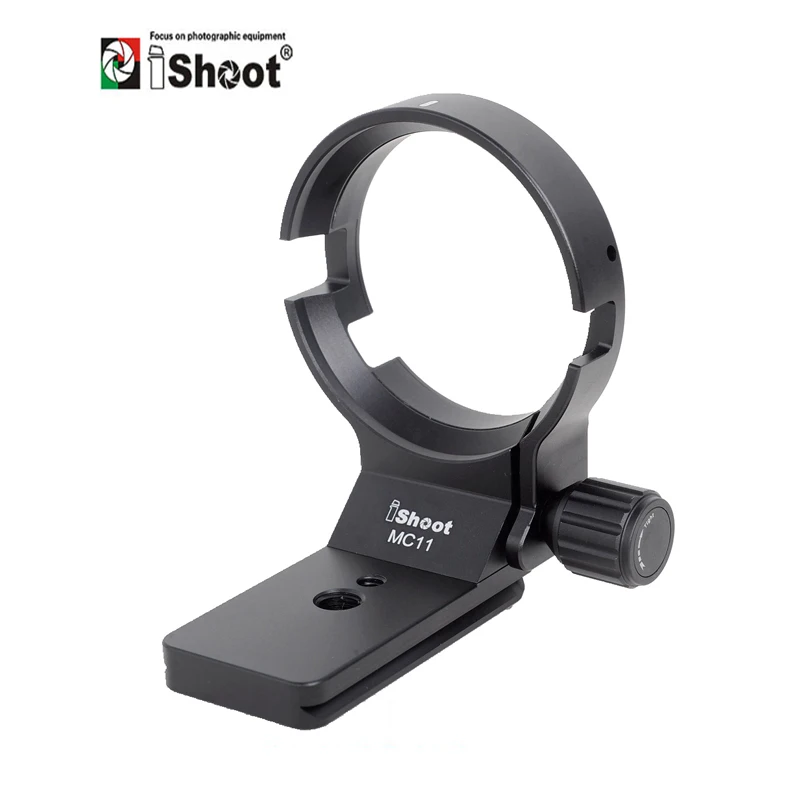 iShoot Lens Collar Support for Sigma MC-11 Mount Converter Lens Adapter Tripod Mount Ring Replace Base Arca swiss RRS Compatible