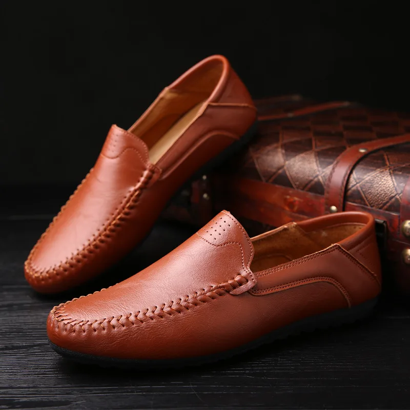 Buy YD EVER Leather Shoes Men Loafers Moccasins Mens