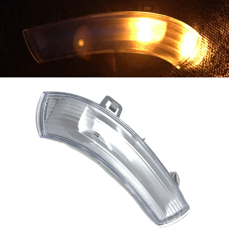JEAZEA 1K0949102 1pc Front Right Side Wing Mirror Indicator Turn Signal