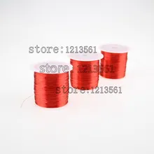 300 м/катушка красный Магнитный провод 0,2 мм эмалированный медный провод магнитная катушка обмотка 0,2 мм
