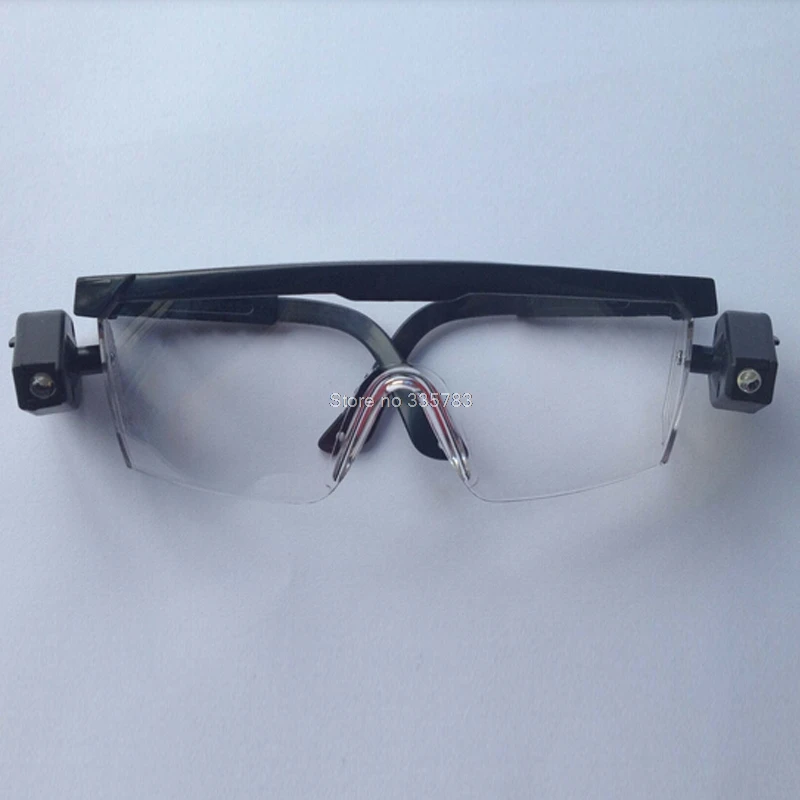 Черный яркий светодиодный фонарь защитные очки для ночного чтения очки для безопасной промышленной работы ремонт автомобиля Спорт на открытом воздухе езда