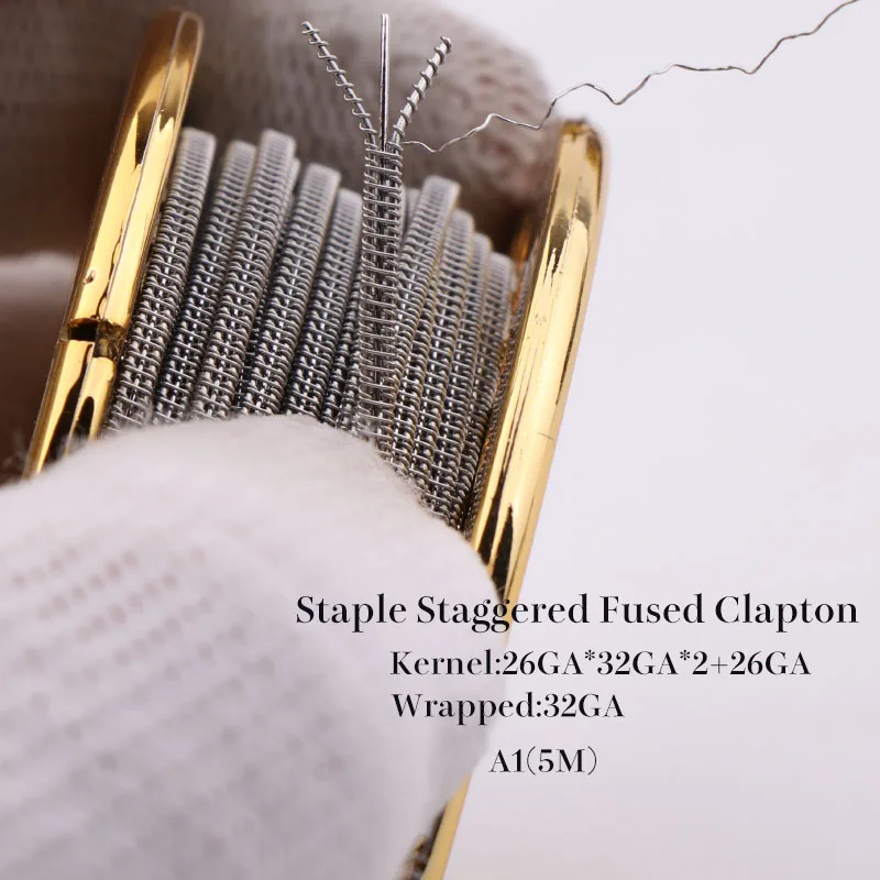 XFKM 5 м/рулон A1 Сплавленный Clapton juggernaut для RDA RBA перестраиваемый распылитель