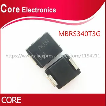 

2500PCS MBRS340T3G DO214AB The new B34 3A/40V Schottky two tube SMC--DYDZ2