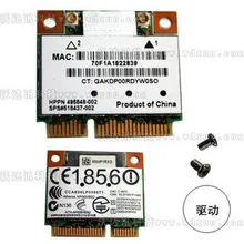 Мини беспроводная карта N PCIe Atheros AR5BHB92-H AR9280 DV7 Series 300Mpbs 802.11a/b/g/n Dual 2,4/5 GHz 2x2 MIMO