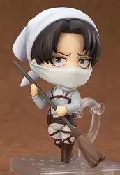 Лидер продаж Levi очистка версия хорошая улыбка атака на Титанов Nendoroid 417 # фигурка