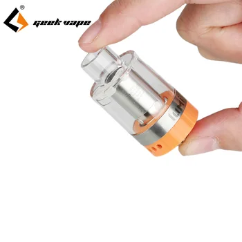 

Original Geekvape Lumi Sub Ohm Tank 2/4 ml pre-coiled mesh tank 24mm Vape Atomizer Top refill MTL E-cigarette Tank for Lucid Kit