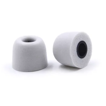 

2 Pcs/lot For All In Ear Earphone Headset Headphone Earphone Tips Memory Foam QKZ Original 1 Pair Foam Tips T400 Ear Pads