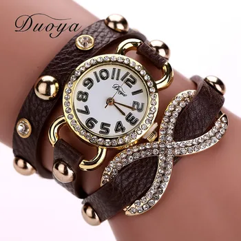 

Hot Sales Luxury Brand Rhinestone Bracelet Women Watch Ladies Quartz Watch Women Wristwatch Relogio Feminino 7 Colors #D
