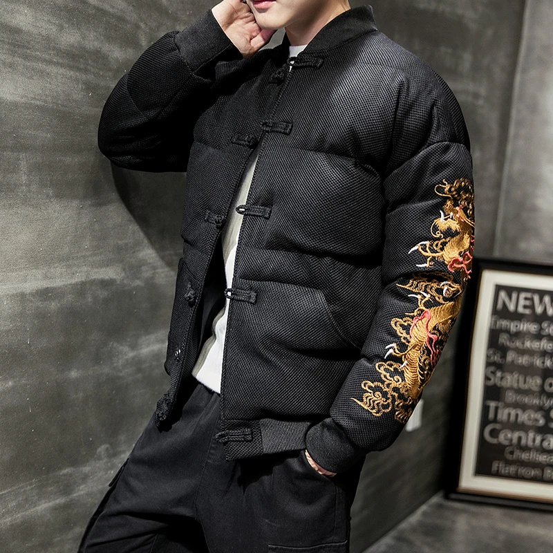 Японская уличная одежда, мужские куртки-бомберы, верхняя одежда, мужская куртка-кимоно, зимняя мужская одежда, мужская куртка-парка, Jananese coat KK2605 X