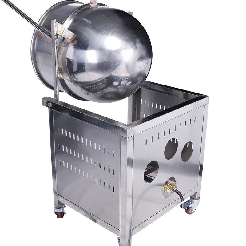 Stainless Steel Commercial Popcorn Machine Gas Large American Spherical Popcorn Machine Flow Spherical Popcorn Machine 1PC