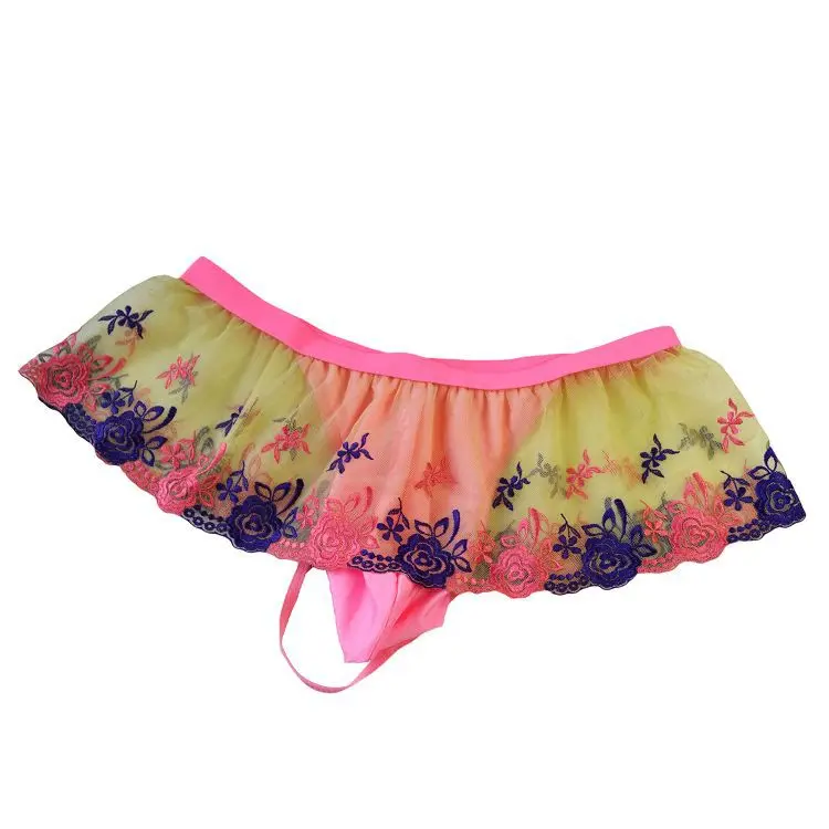 

Gay Mens Lingerie Underwear Lace G-string Thong See through Sissy Panties Sexy Male Underwear Lacework Underpants jockstrap