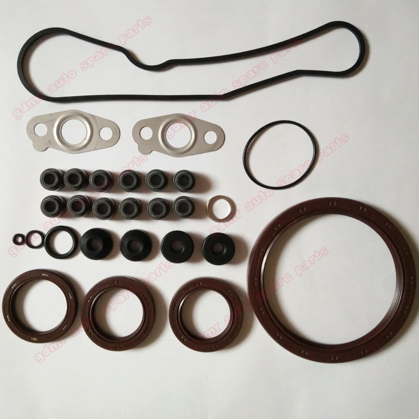6G72 gasket set rebuilding kits MD997517 for Mitsubishi V33 V43 Galant 3000 Pajero Shogun Montero Pick-up Mighty Max SP SPX Debonair Sigma Diamante 2972cc 1988-94