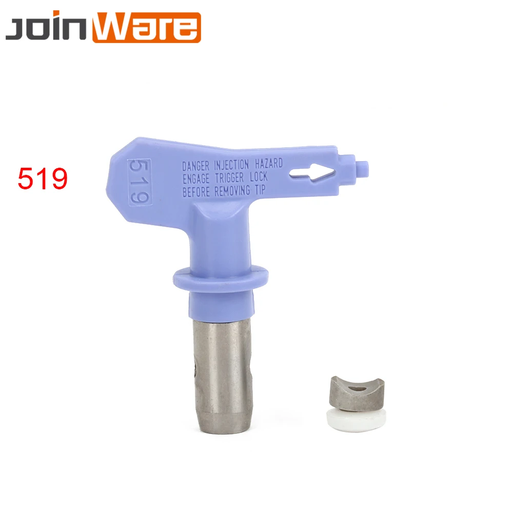 

Airless Spray Tips High Pressure Airless Spray Nozzle Spraying Machine Part High Quality Large Area Spraying 519 621 629