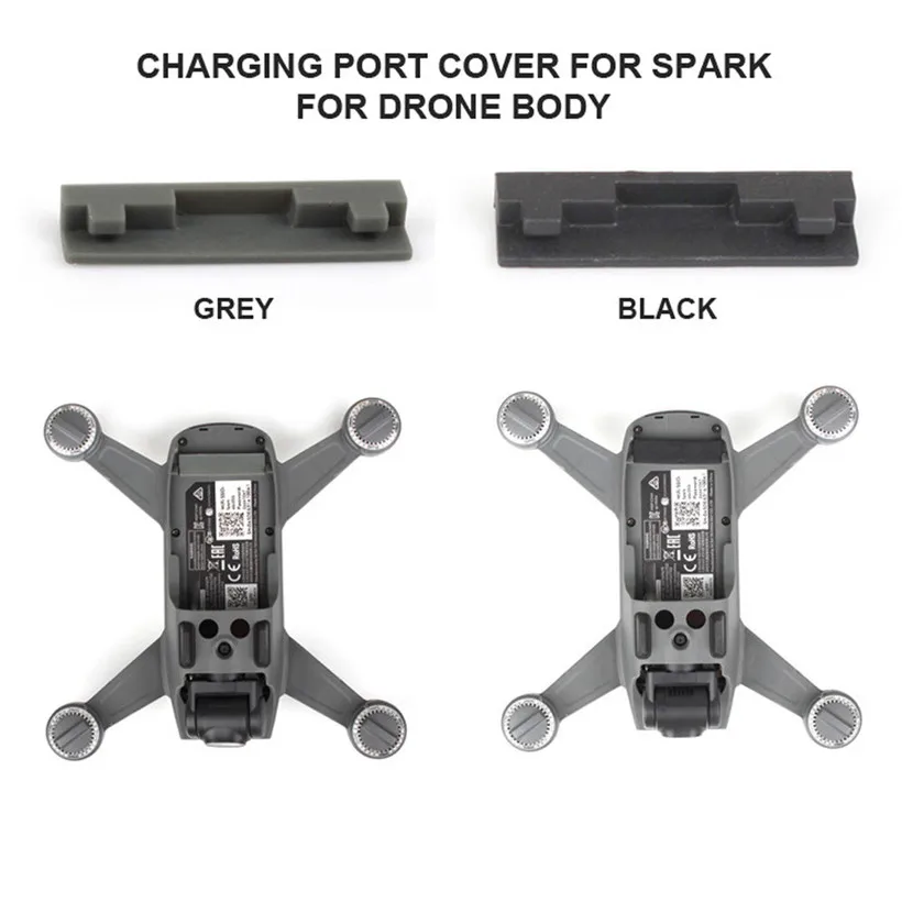 

Body Battery Contact Port Dust Plug Protector Cover For DJI Spark drop shipping 0629