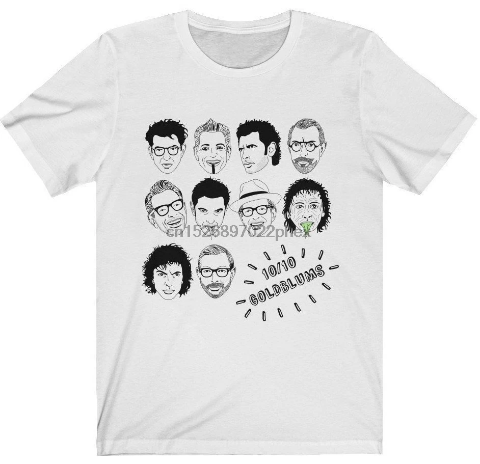

Jeff Goldblum - 10 10 Goldblums T Shirt men t shirt
