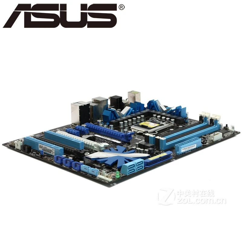 Настольная материнская плата Asus P7P55D PRO P55 Socket LGA 1156 i3 i5 i7 DDR3 16 ГБ ATX UEFI BIOS