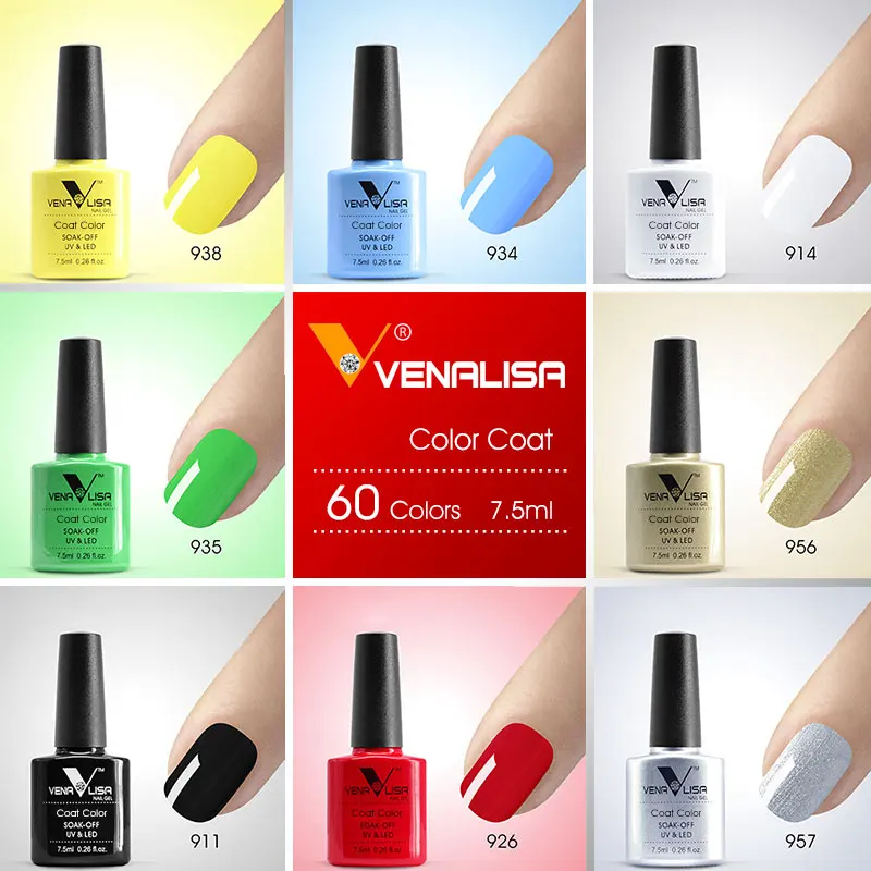 Растворимый Органический Гель лак для ногтей VENALISA|uv gel polish|gel polishuv |
