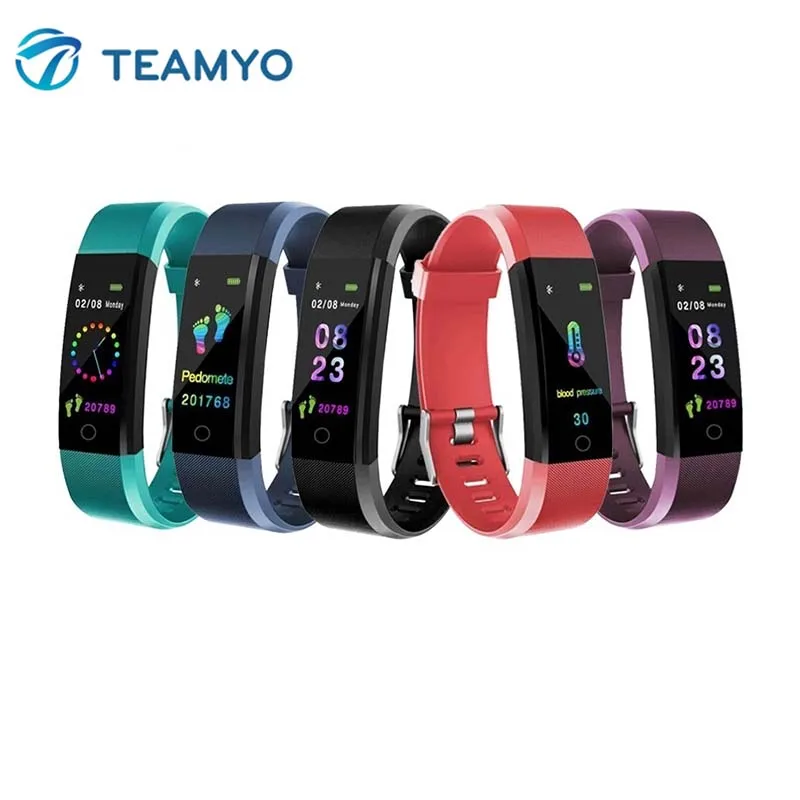 

ID115 plus Smart Band Blood Oxygen Blood Pressure Watches Ip67 Waterproof Sport Smart Watch Bracelet Wristband Fitness Tracker